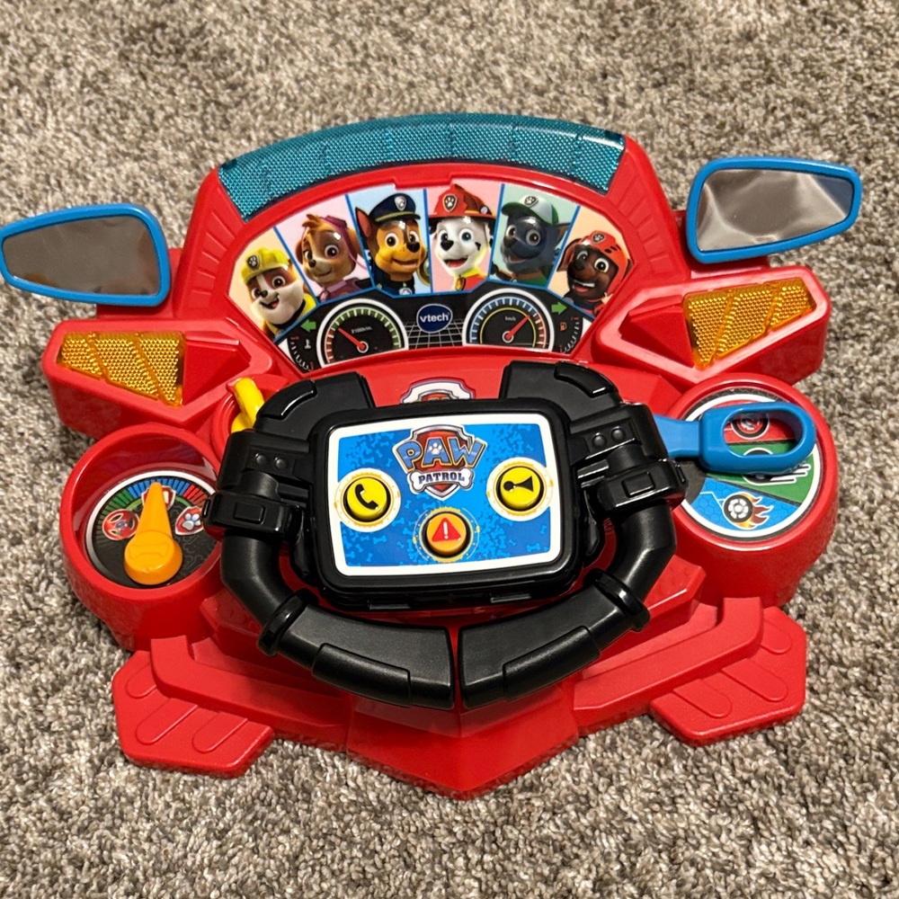 VTech PAW Patrol Red Steering Wheel Toy